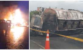 El accidente se presentó en la madrugada del miércoles.
