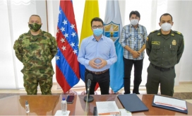 Gobernación, Ejército y Policía avanzan en estrategia conjunta para garantizar seguridad en Carreto.