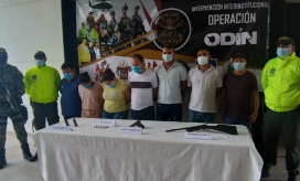 Capturados en Guachaca.