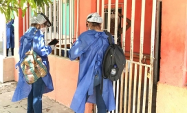 Búsqueda activa de casos en la ciudad.