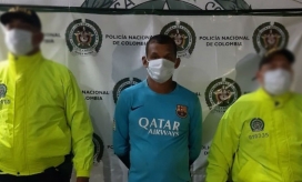 Luis Guillermo Alcalá Pacheco, capturado en El Piñón.