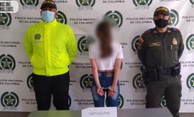 Niñera capturada en el departamento de Antioquia 