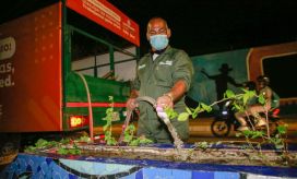 Continúan los trabajos de embellecimiento en la Red de Parques de la Equidad y la Alegría.