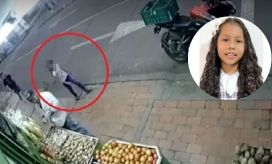 Niña desaparecida en Bogotá.