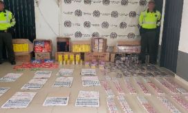 278 kilogramos de pólvora.