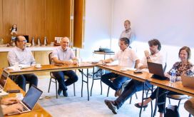 Cortesía Reunión entre el alcalde electo y los líderes empresariales