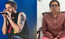 Canserbero y su exmánager Natalia Améstica.