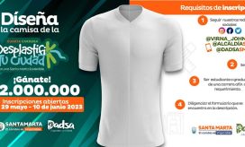 37 personas concursan por diseño de camisa para la carrera ‘Desplastifik tu ciudad’.