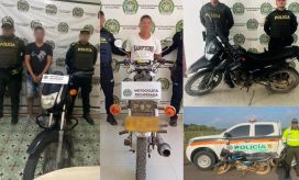 Motocicletas recuperadas y dos capturados por el delito de receptación.