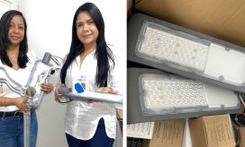 Luminarias LED para Zona Bananera