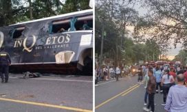 Seguimiento. Bus accidentado.