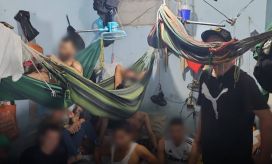 Centro transitorio de detención. 