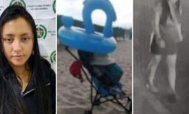 La madre del menor hallado sin vida en Buritaca. 