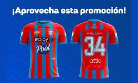 Promoción camisa oficial del Unión Magdalena 2023.