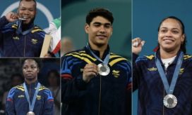 Colombianos con medallas olímpicas 