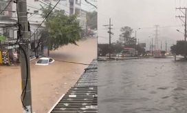 Inundaciones en Santa Marta