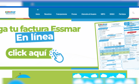 Essmar reactiva su página web para pagos, trámites y consultas en línea