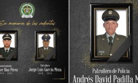 Policías asesinados durante el cierre de Semana Santa.