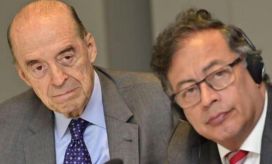 Vía: presidencia Álvaro Leyva y Gustavo petro