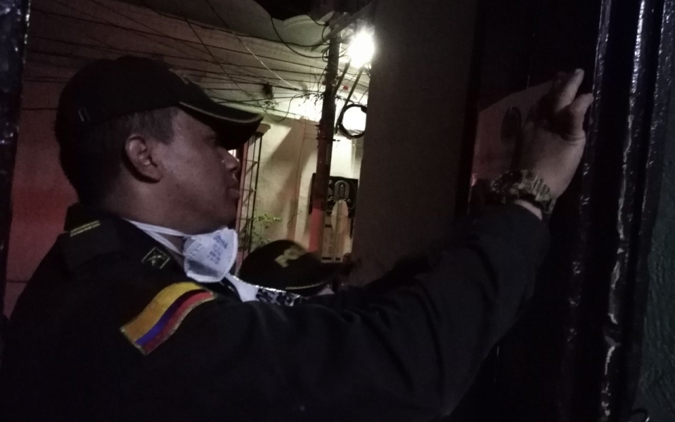 Policía Santa Marta Los dos hostales en el Centro Histórico fueron sellados por no cumplir condiciones de salud y de turismo.