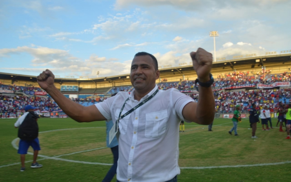 Oscar Mejía - Seguimiento.co Los jugadores celebraron y dejaron ver su emoción por el triunfo.