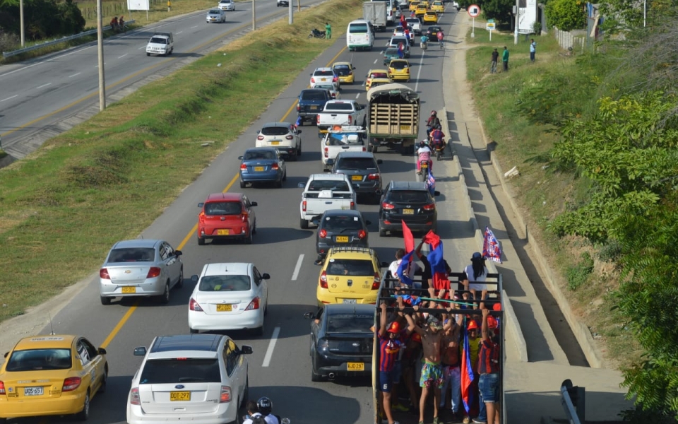 La samaria se vistió de azulgrana para festejar una vez más el ascenso después de 13 años.