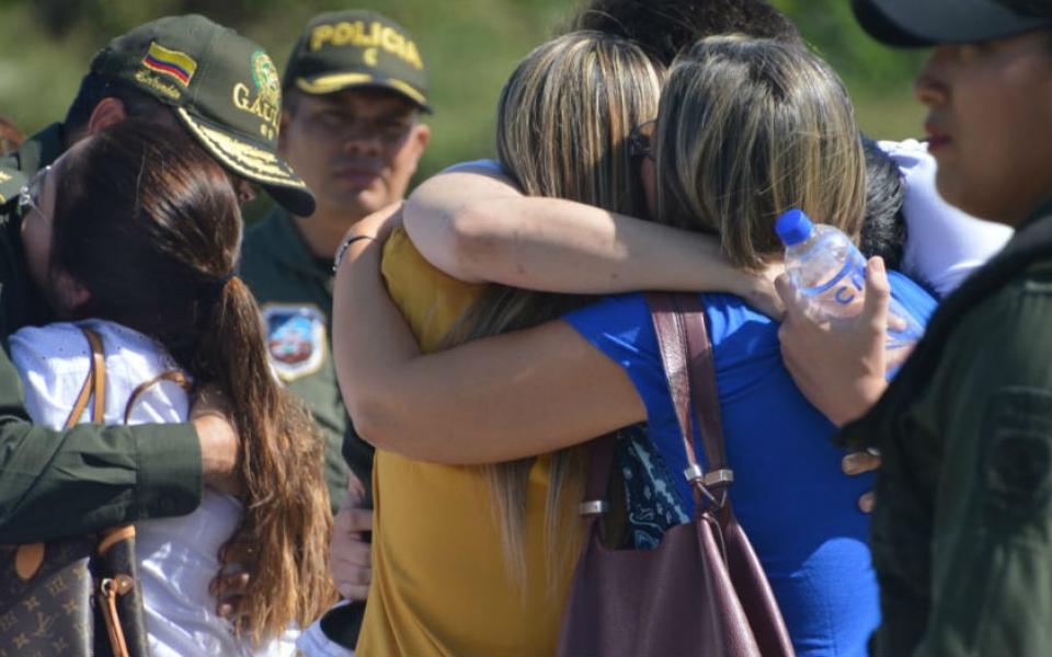 Familiares de Melissa Martínez 