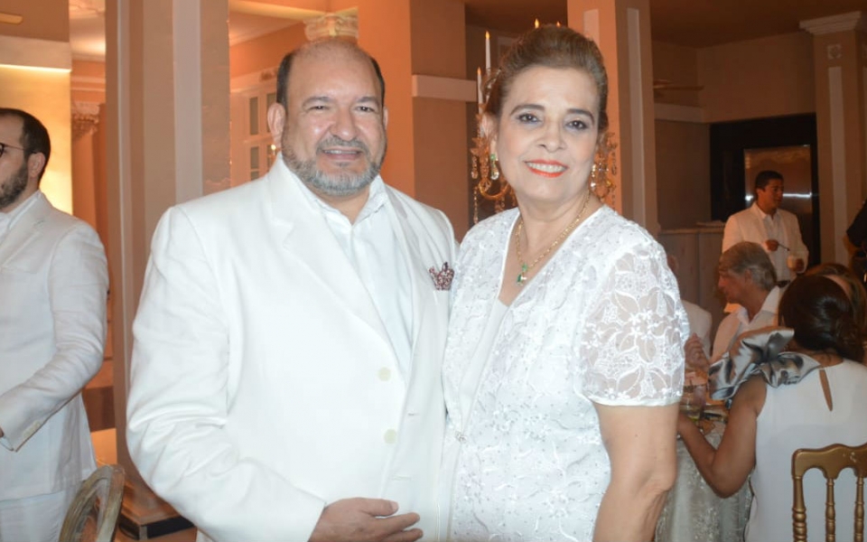 María Cotes y Jairo Saade