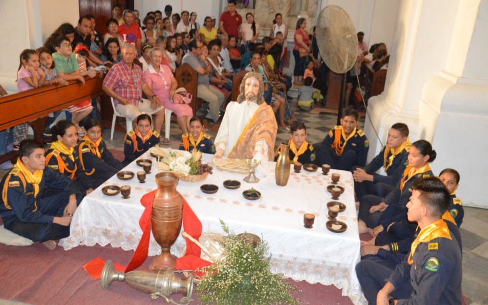 Recordando las últimas horas de Jesús. 