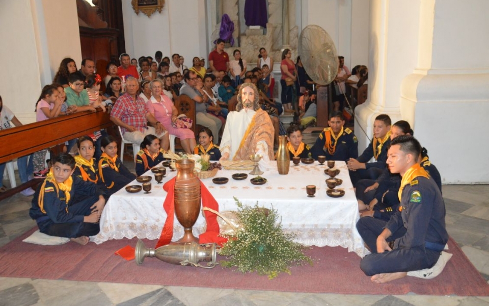 Última cena en la Catedral.