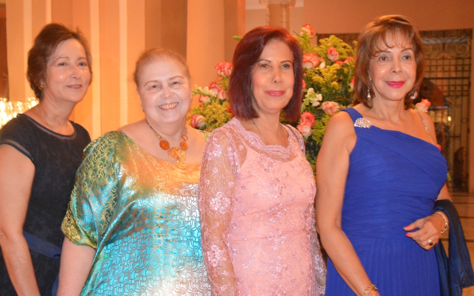 Eva Gómez , Zoyla Vives , Josefina y ,Naney Diazgranados.