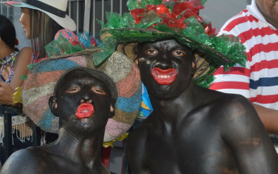 Personajes de las fiestas del caimán cienaguero