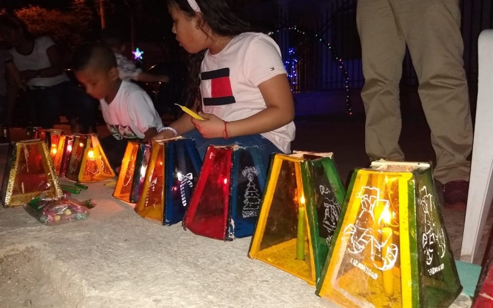 Oscar Mejía -Seguimiento.co Noche de las Velitas en Santa Marta