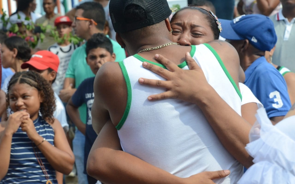 Oscar Mejía-Seguimiento Cortejo fúnebre de Deivi Rap