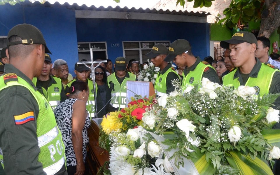 Cortejo fúnebre de Deivi Rap