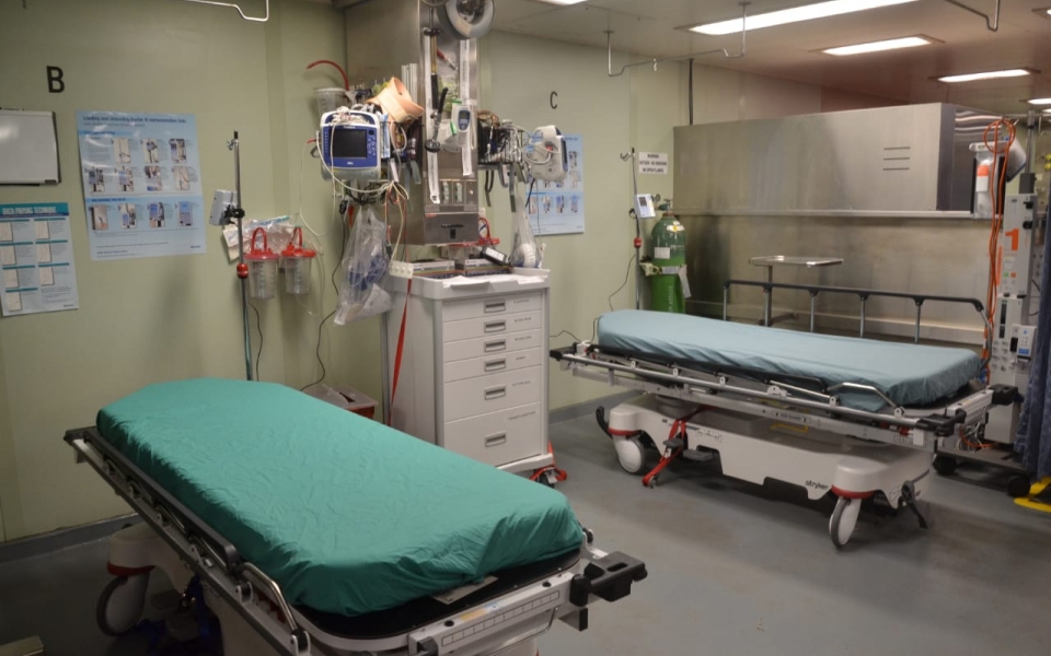 Óscar Mejía-Seguimiento. Así es el interior del Buque USNS Comfort