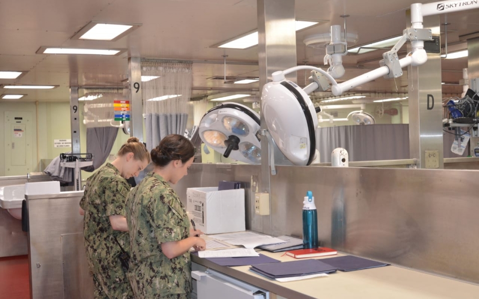 Óscar Mejía-Seguimiento. Así es el interior del Buque USNS Comfort
