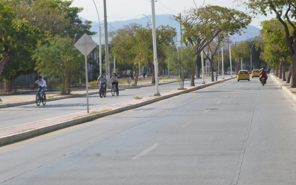 Día sin carro en Santa Marta