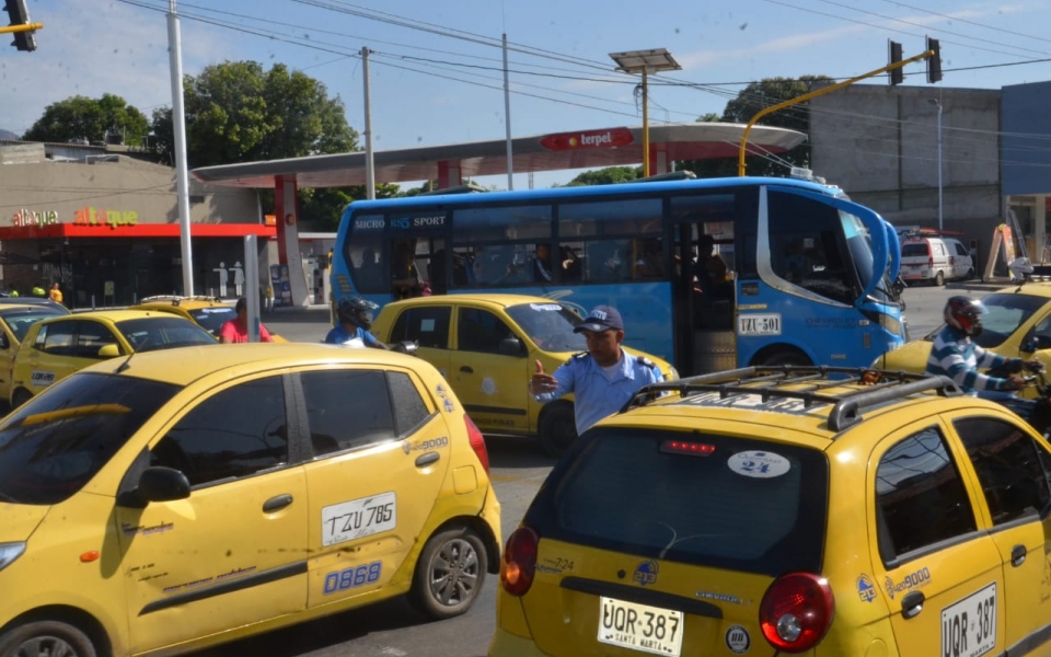 Día sin carro en Santa Marta