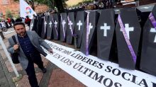 el 2018 es el año en El que más número de homicidios se han cometido contra los defensores de derechos humanos