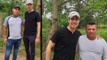  Esta son las fotos que tiene a Juan Guaidó en el ojo del huracán: con dos presuntos miembros de Los Rastrojos.