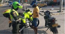 Comparendo impuesto a un infractor.