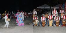 La cultura presente en el acto inaugural. 