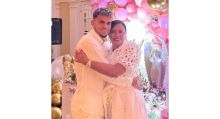 Luis Díaz y su madre Cilenis Marulanda.