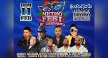 Nómina del Metrofest, evento cancelado.